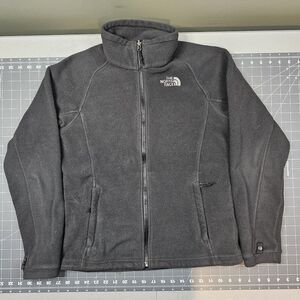 The North Face Fleece Jacket Womens Small Hiking Outdoor Preppy Camping Black